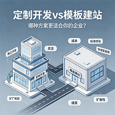 太原建站-定制开发vs模板建站:哪种方案更适合你的企业?
