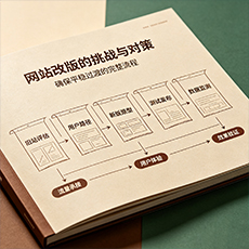 小店建站-网站改版的挑战与对策:确保平稳过渡的完整流程