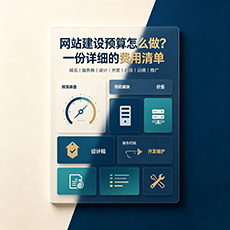 太原建站-网站建设预算怎么做?一份详细的费用清单